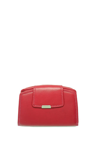 Ciklamenas odinė piniginė su RFID apsauga