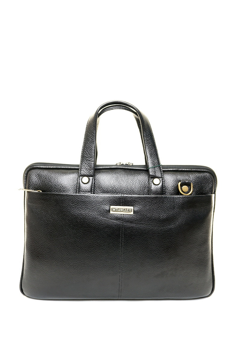 Wrangler juodas odinis portfelis