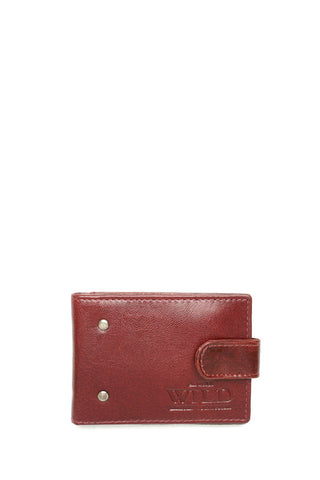 Bordo unisex odinė kortelinė su RFID apsauga