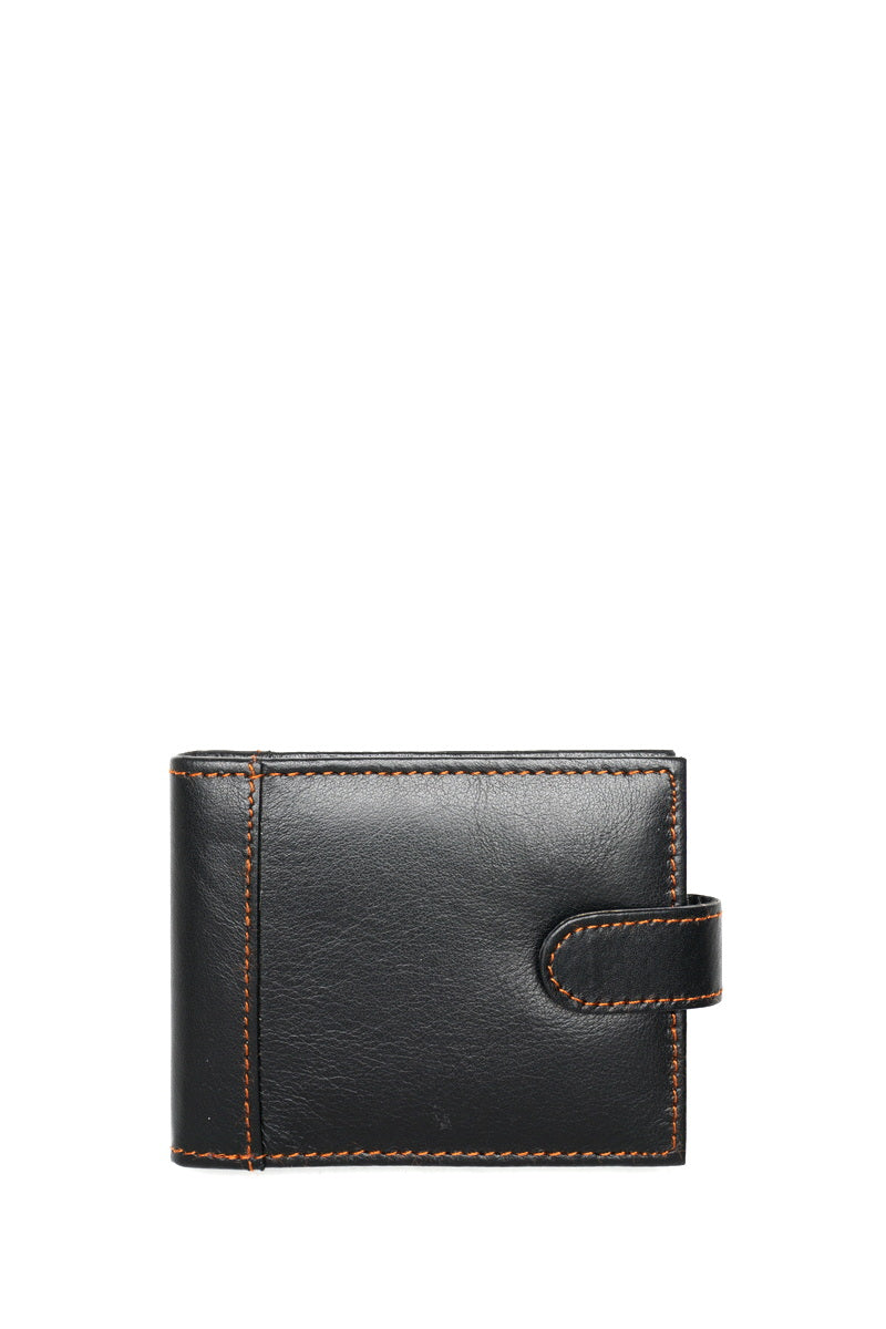 Ruda unisex odinė kortelinė
