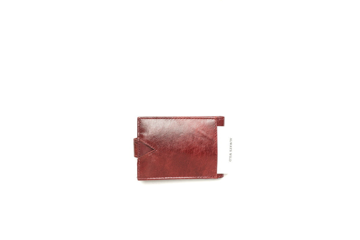 Bordo unisex odinė kortelinė su RFID apsauga