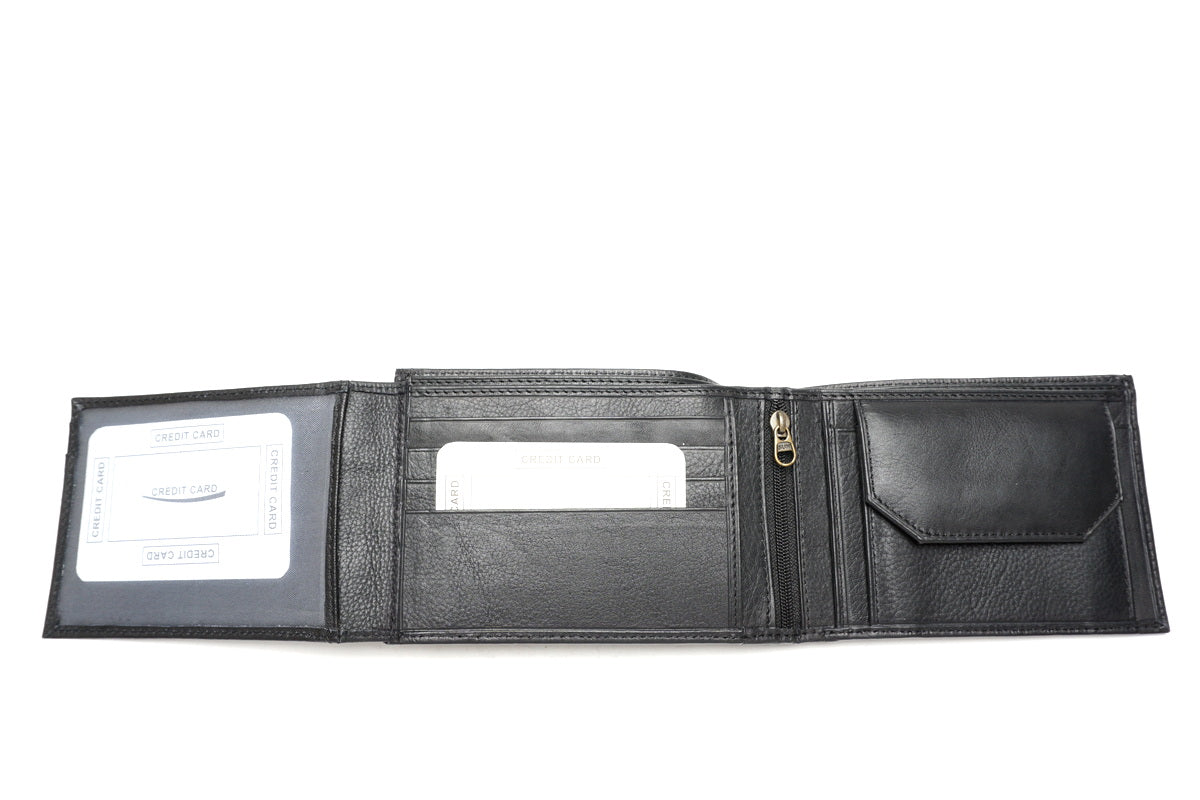 Wrangler juoda odinė piniginė