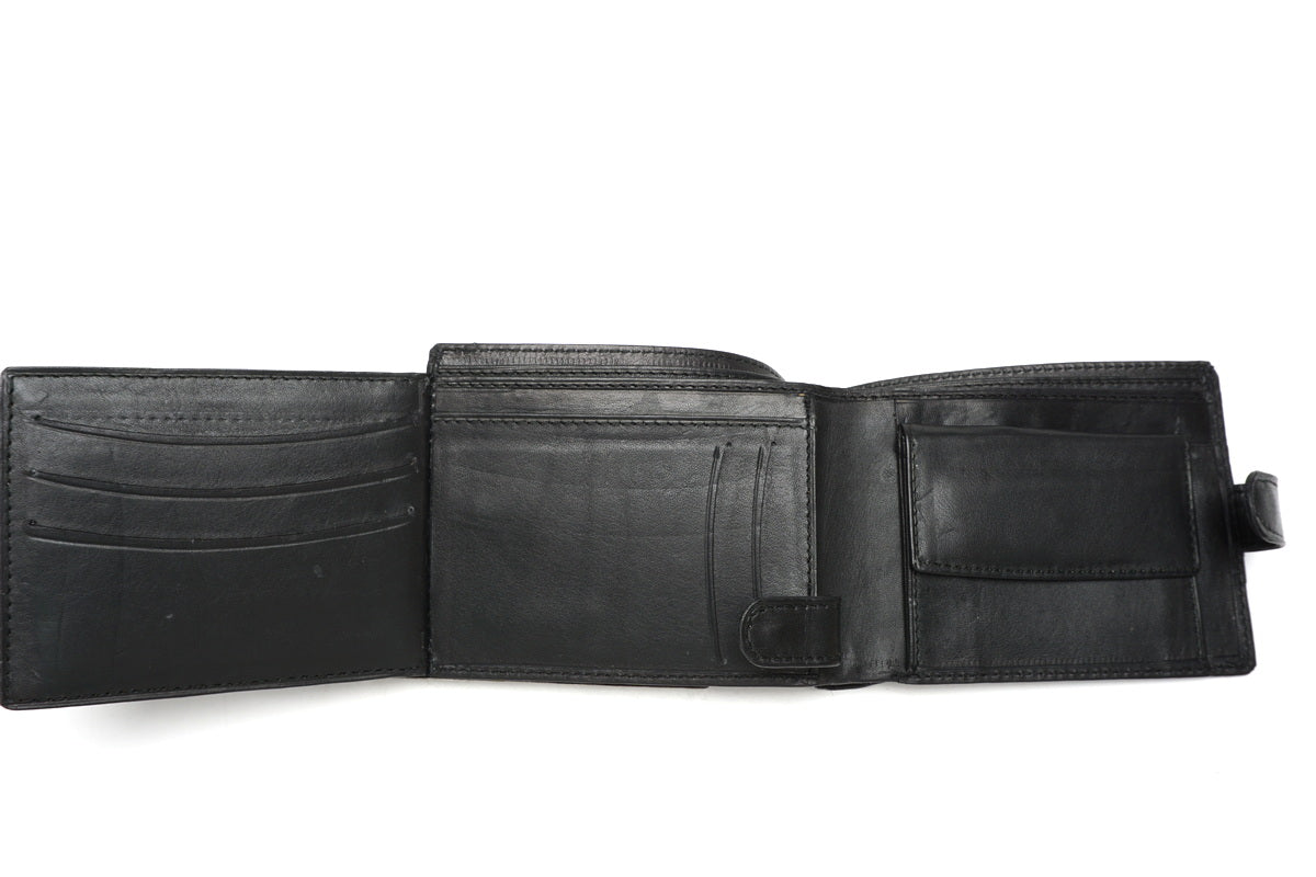 Wrangler juoda odinė piniginė