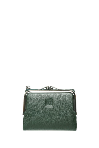 Žalia odinė piniginė