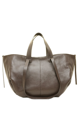 Ruda odinė rankinė