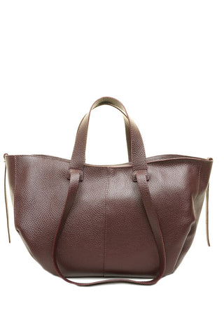 Bordo odinė rankinė