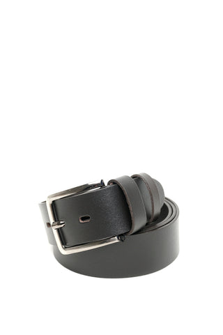 Rudas ilgas odinis diržas