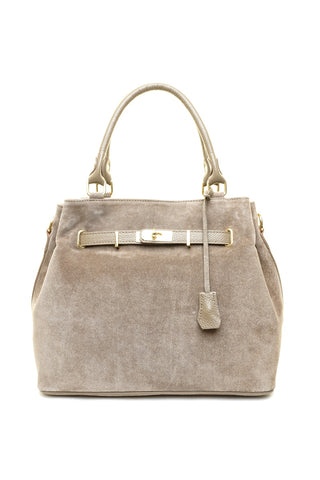 Rusva odinė (zomšas) rankinė