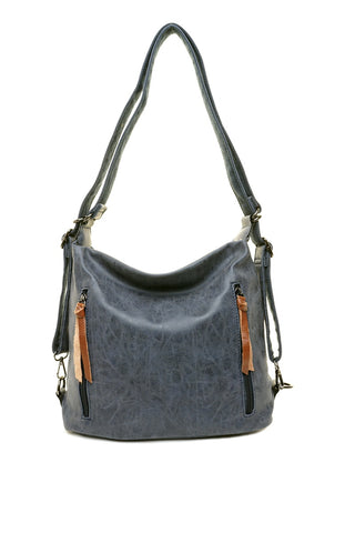 Mėlyna rankinė/kuprinė