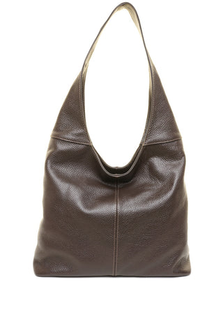 Ruda odinė rankinė