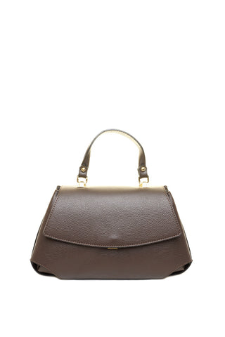 Ruda odinė rankinė