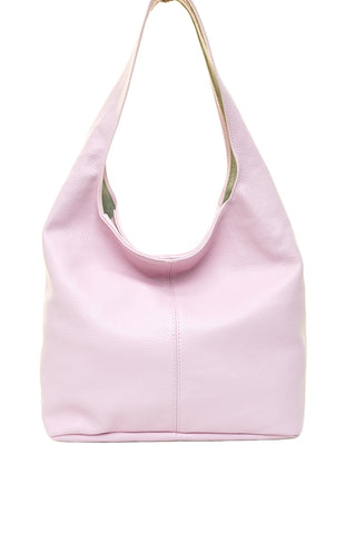 Rožinė odinė rankinė