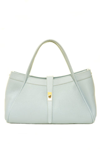 Mėlyna odinė rankinė