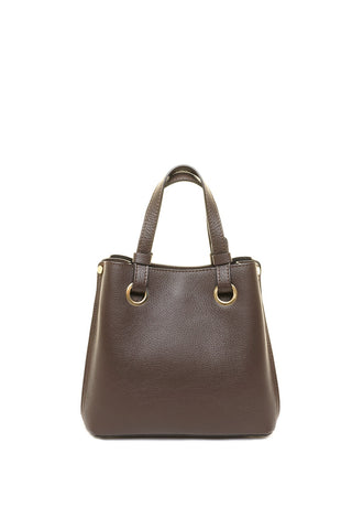 Ruda odinė rankinė