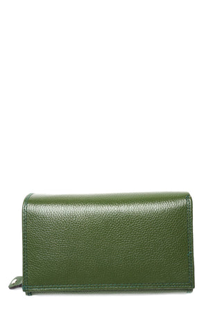 Žalia odinė piniginė