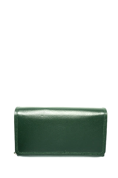 Žalia odinė piniginė