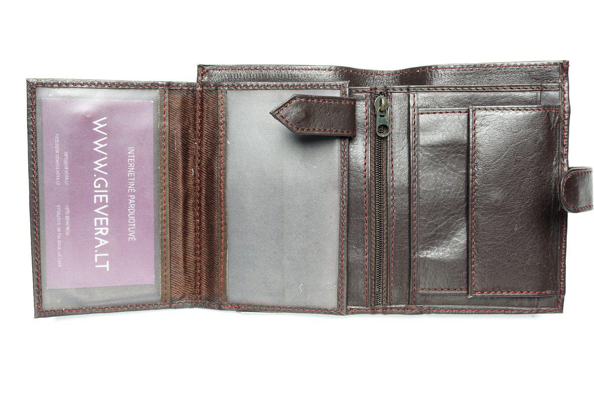Wrangler ruda odinė piniginė-GIEVERA