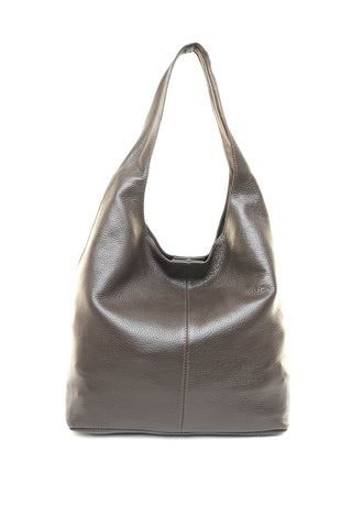 Ruda odinė rankinė