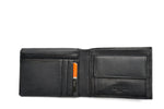 Juoda Pierre Cardin odinė piniginė su RFID apsauga-GIEVERA